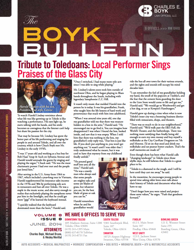 June 2014 Boyk Bulletin