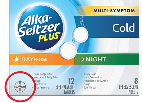 Bayer – Company is Recalling Alka-Seltzer Due to Labelling Error