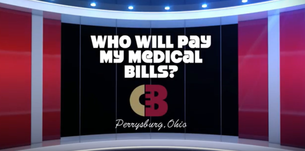 Boyk's logo and a sign that says "Who will pay my medical bills?"