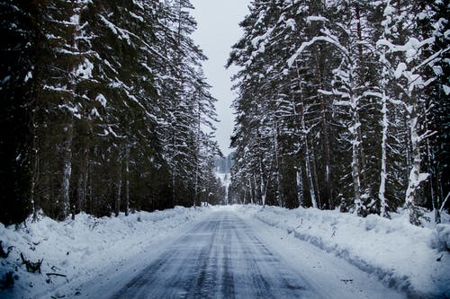 Snowy Vehicle Crash in Toledo Lucas County